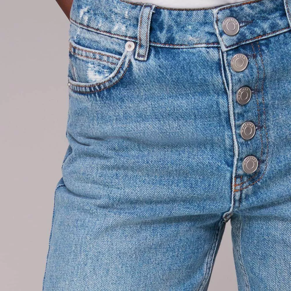 Whistles Hollie Button Front Jean
